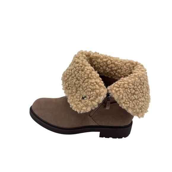 Clarks Opal Zip boots Convertible Ankle or Mid-Calf Boots Size 9.5 WIDE NEW - Picture 3 of 14